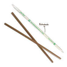 Load image into Gallery viewer, Agave Wrap Straw 10in (1 box with 2,000 straws)